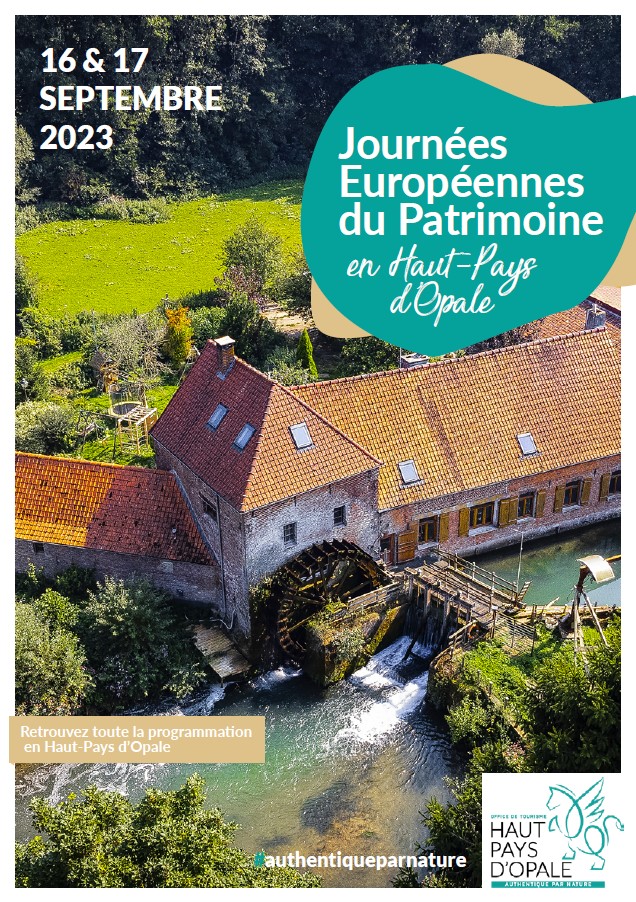 Programmation Journées Européennes du Patrimoine en Haut-Pays d’Opale 2023