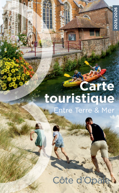 Carte touristique Entre Terre & Mer – Opale&CO