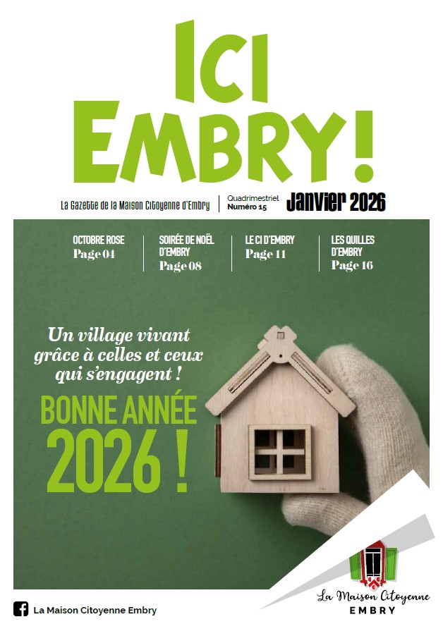 Gazette d&rsquo;Embry – Janvier 2026