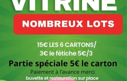 Loto vitrine au camping La Sensation