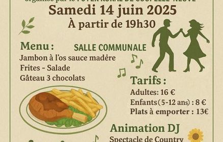 Repas dansant à Coupelle-Neuve