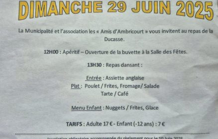 Ducasse d’Ambricourt – Dimanche 29 juin