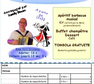 Apéritif barbecue musical à Senlis