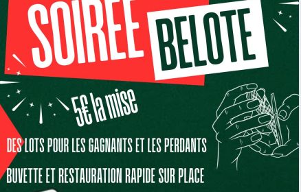 Soirée Belote