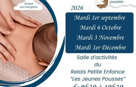 Ateliers détente et bien-être du bébé