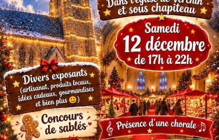 Marché de Noël dans l&rsquo;église de Verchin et sous chapiteau