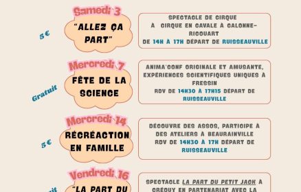 Animations jeunes 11-17ans