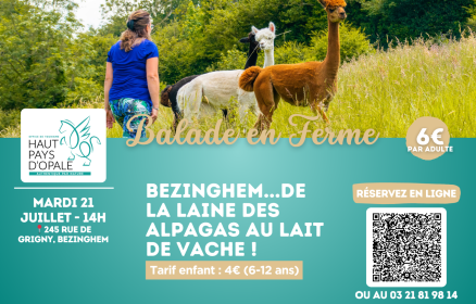Balade en ferme – Mardi 21 juillet