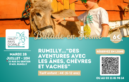 Balade en ferme – Mardi 28 juillet