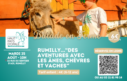Balade en ferme – Mardi 25 août