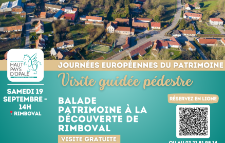 Visite guidée pédestre – Samedi 19 septembre