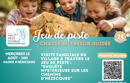Jeu de piste en famille – Mercredi 12 août
