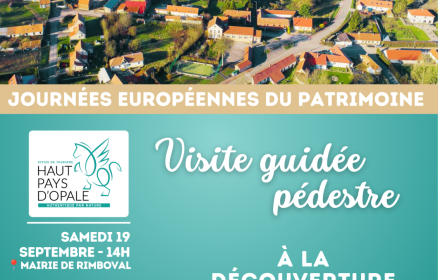Visite guidée pédestre – Samedi 19 septembre