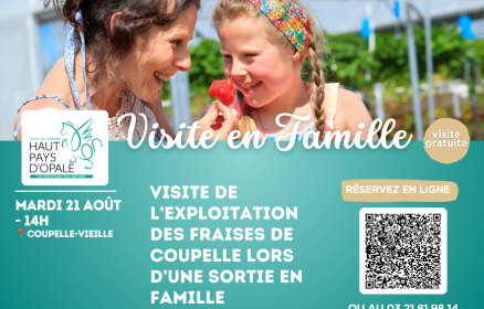 Visite de l&rsquo;exploitation des Fraises de Coupelle