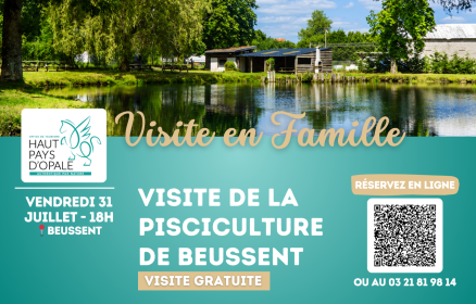 Visite de la pisciculture de Beussent