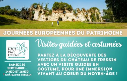 Visites guidées et costumées du Château de Fressin
